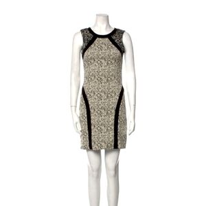 Parker Mixed Print Black & White Shift Dress